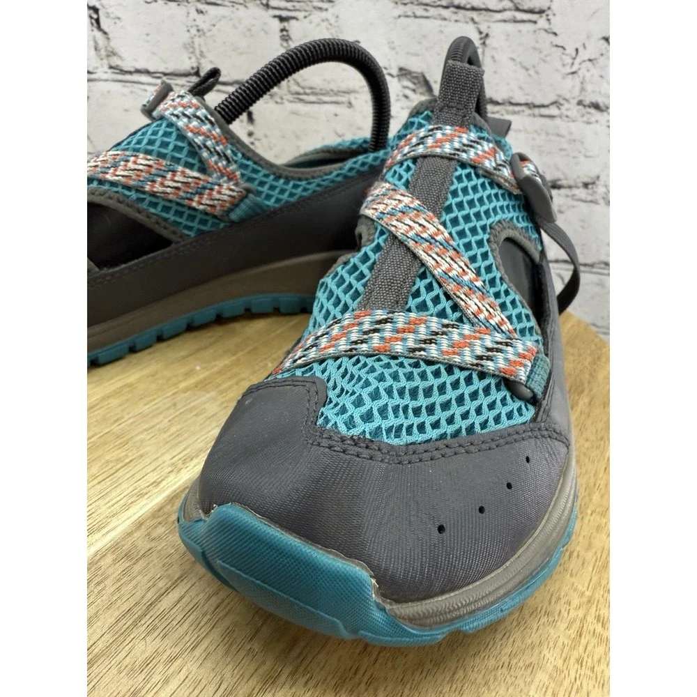 Chaco Odyssey Water‎ Sandal Shoes Big Kids 6 Sandals Teal
